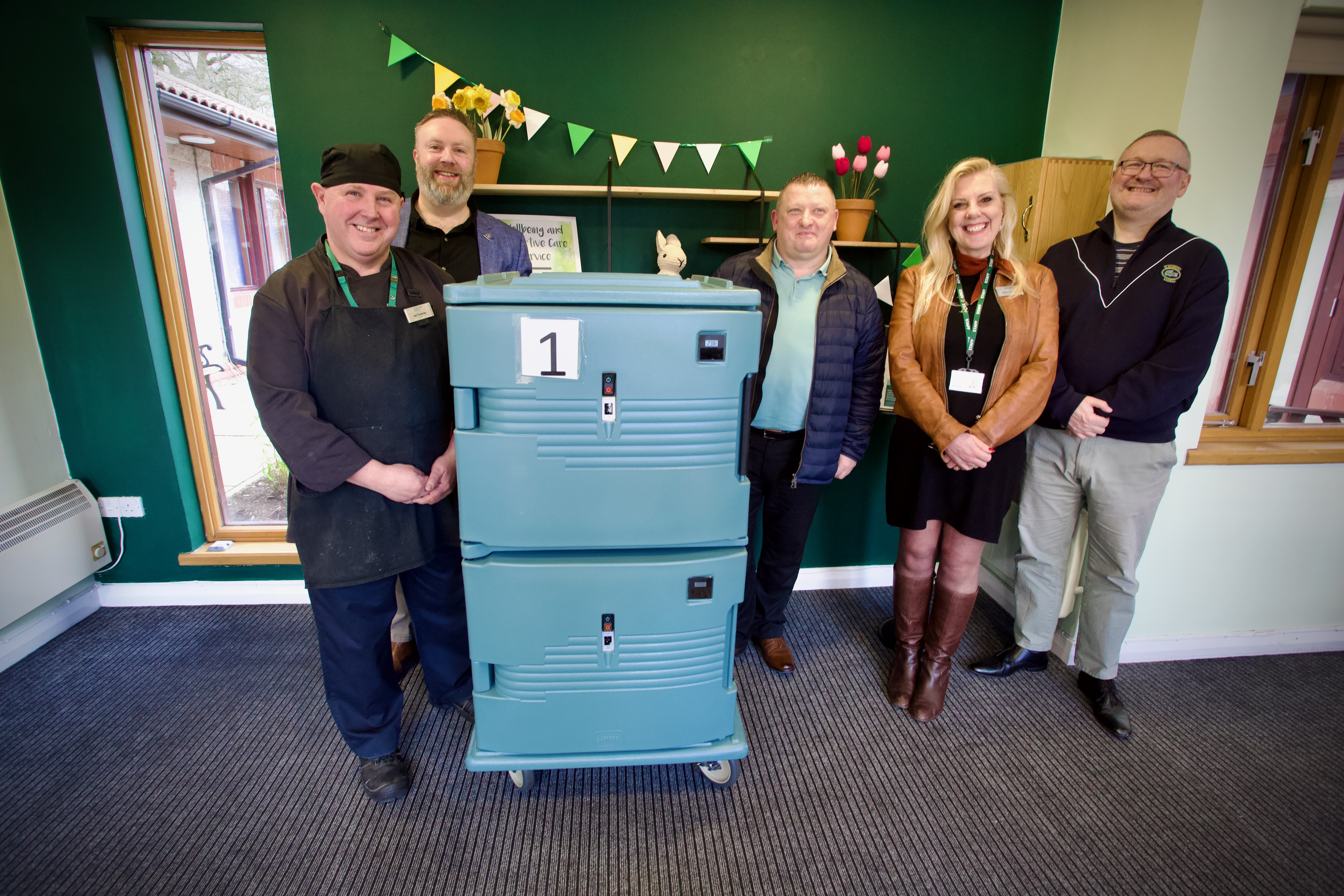 New Hot Food Trolleys for Springhill Hospice