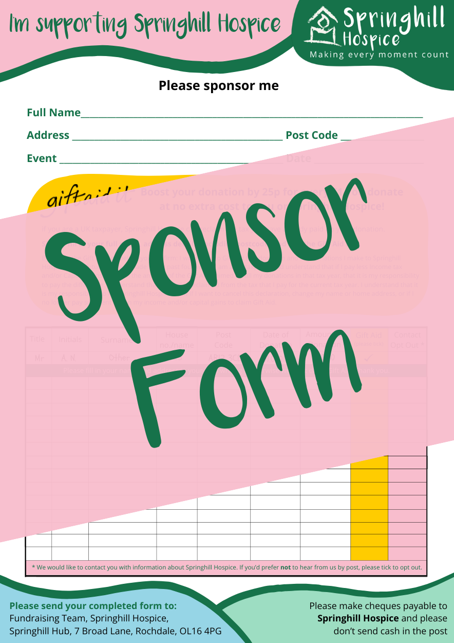 Sponsor Form