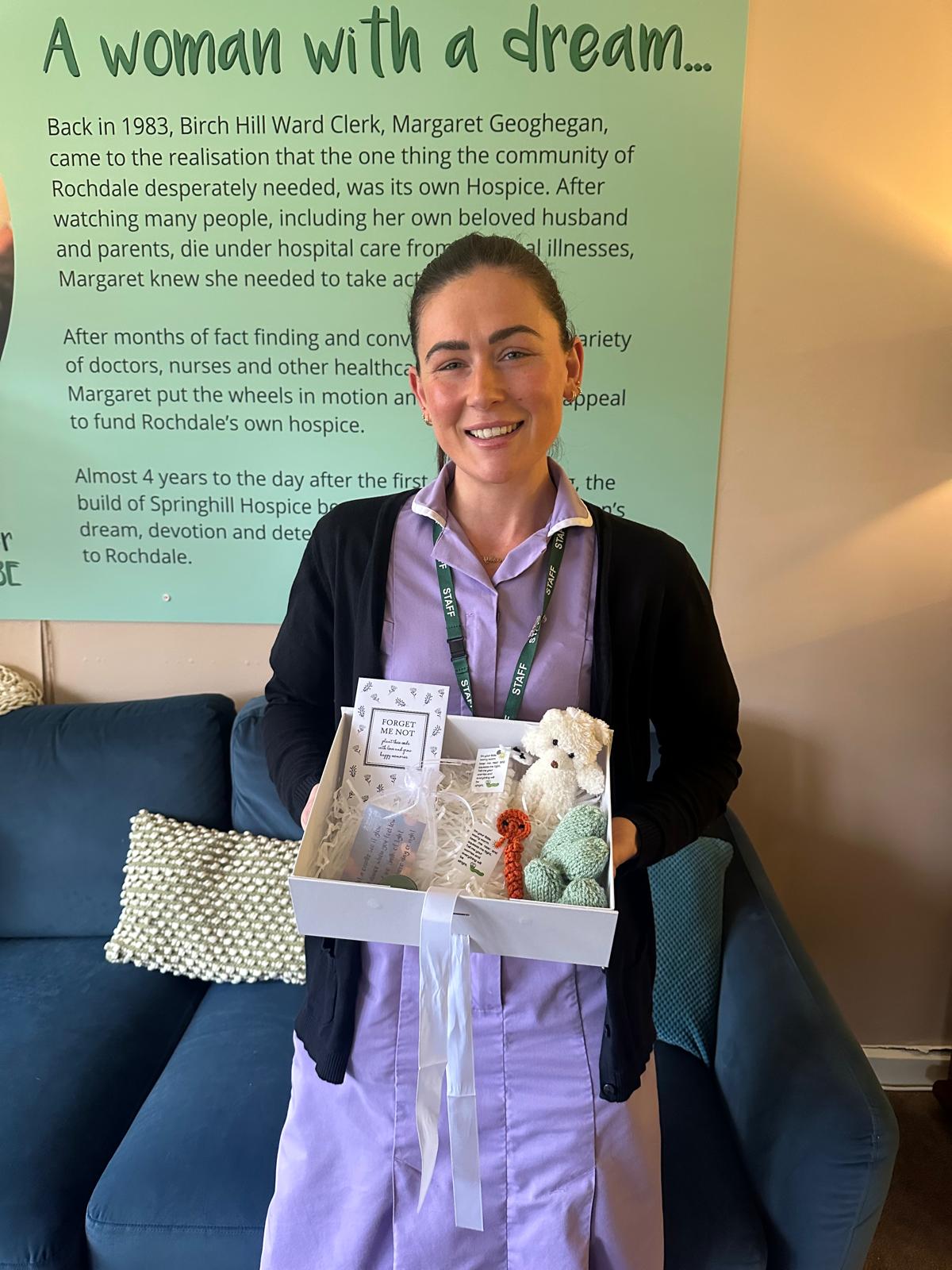 JD Foundation help to fund bereavement memory boxes