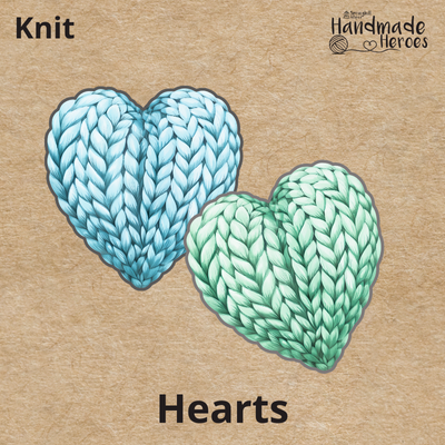 Knit Hearts