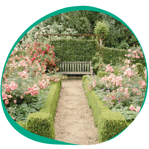 Visit the tribute garden