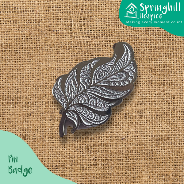 Feather Pin badge
