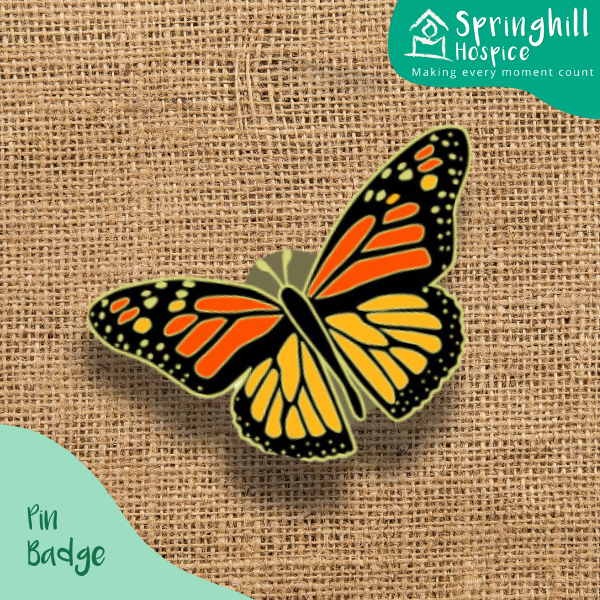 Butterfly Pin badge