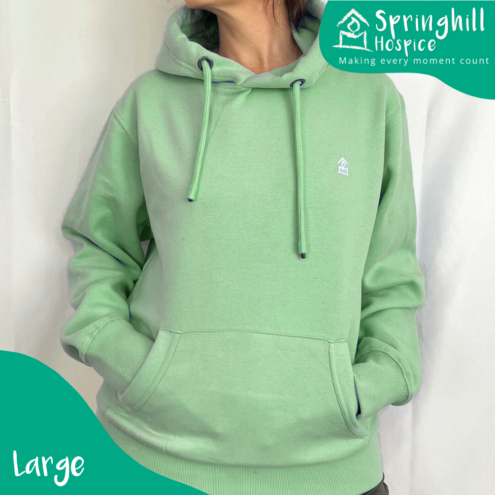 Hoodie Pea Green (large)